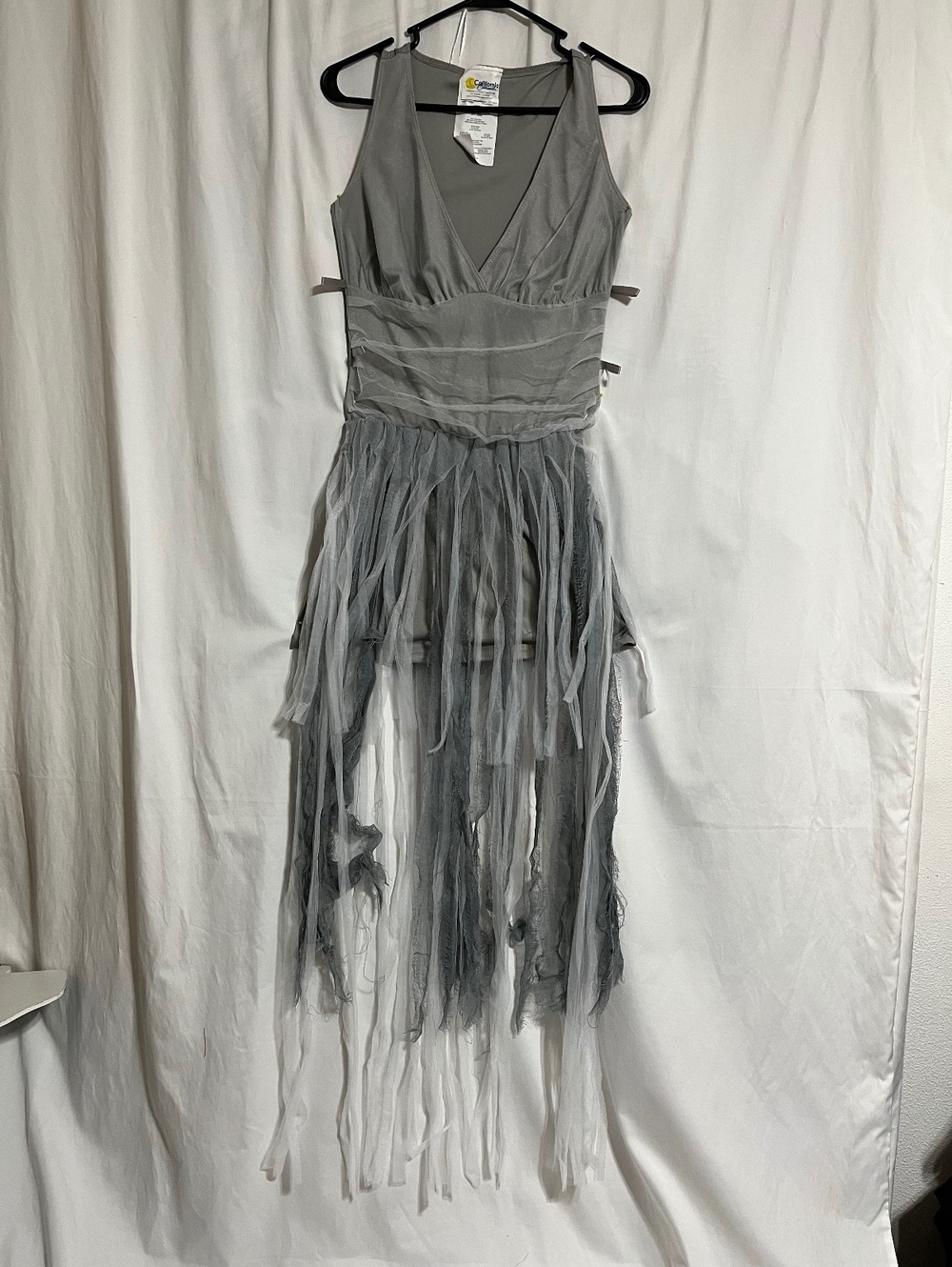 California RRCollectibles Adult Small Ghostly Tattered Halloween Dress and